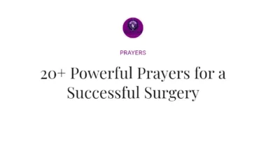 20+ Powerful Prayers for a Successful Surgery