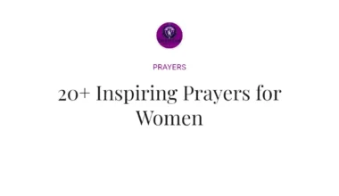 20+ Inspiring Prayers for Women